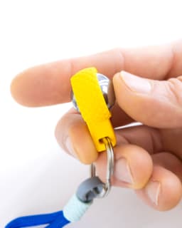 Lucky Marble Charm // Sensory Fidget Keychain 3d model