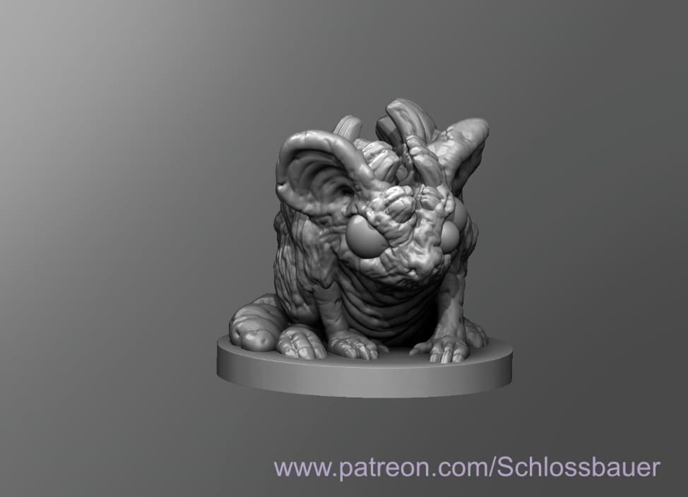 Mutated Mouse 3d model