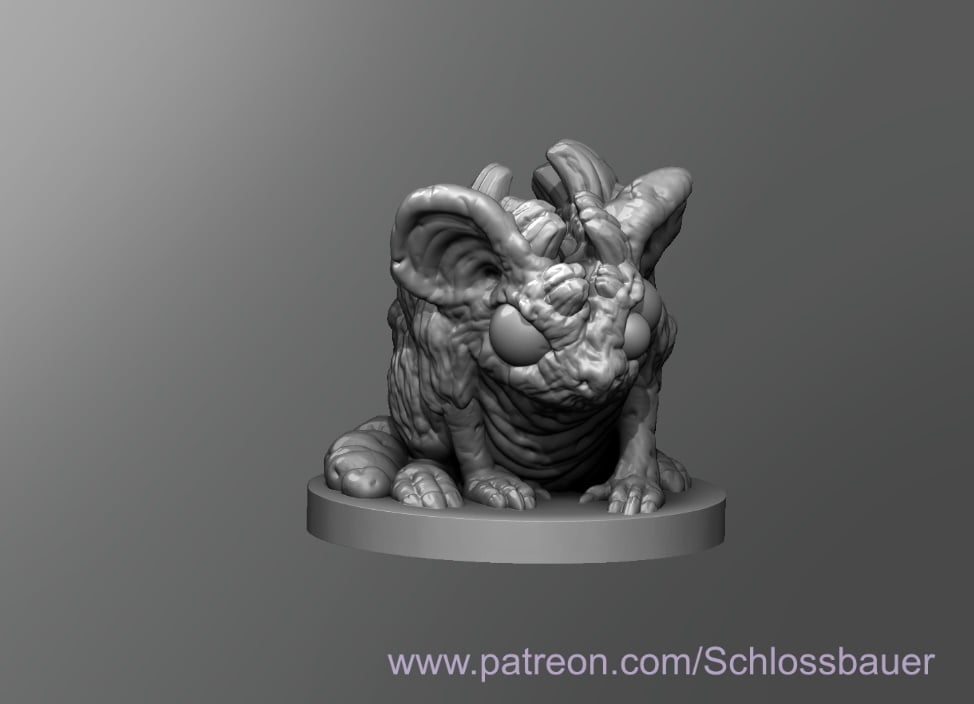 Mutated Mouse 3d model