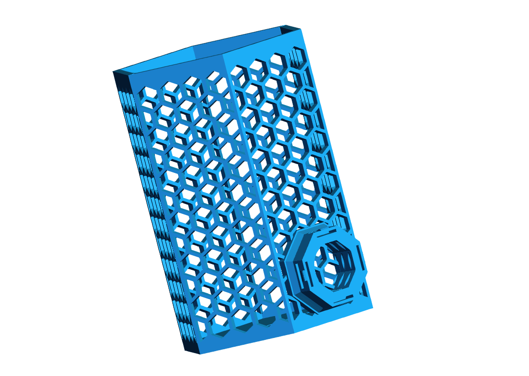 Multiboard Honeycomb PENCIL Holder.stl 3d model