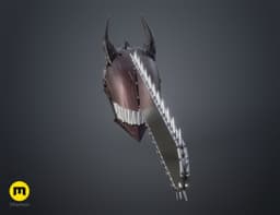 Chainsaw Man True Devil Form helmet 3d model