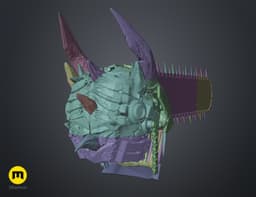 Chainsaw Man True Devil Form helmet 3d model