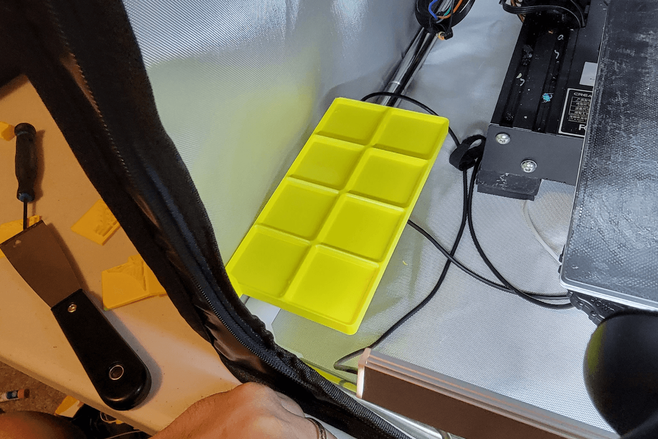 Printer Tent Corner Gridfinity Baseplates 3d model