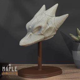 Golduck Skull - Solid & Hollow - Pokemon 3d model
