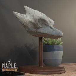 Golduck Skull - Solid & Hollow - Pokemon 3d model