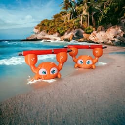 Cute Crab Pen Holder 3d model