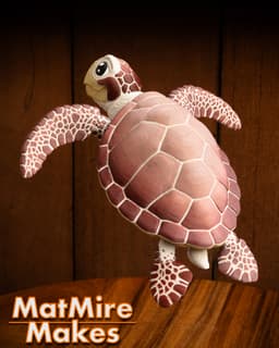 Sea Turtle - Articulated Figure 3d model