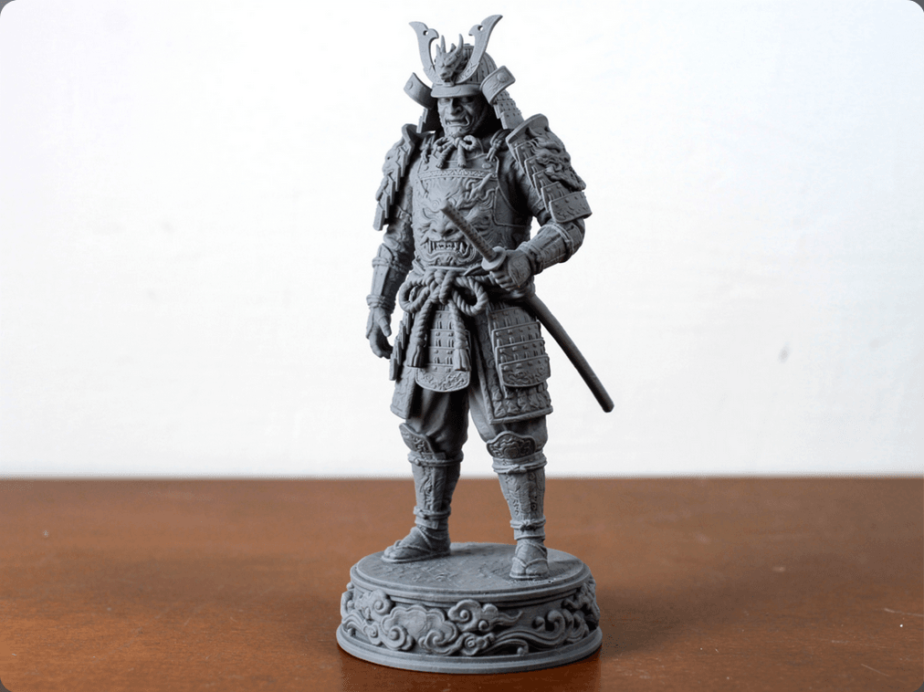 samurai warrior 3d model