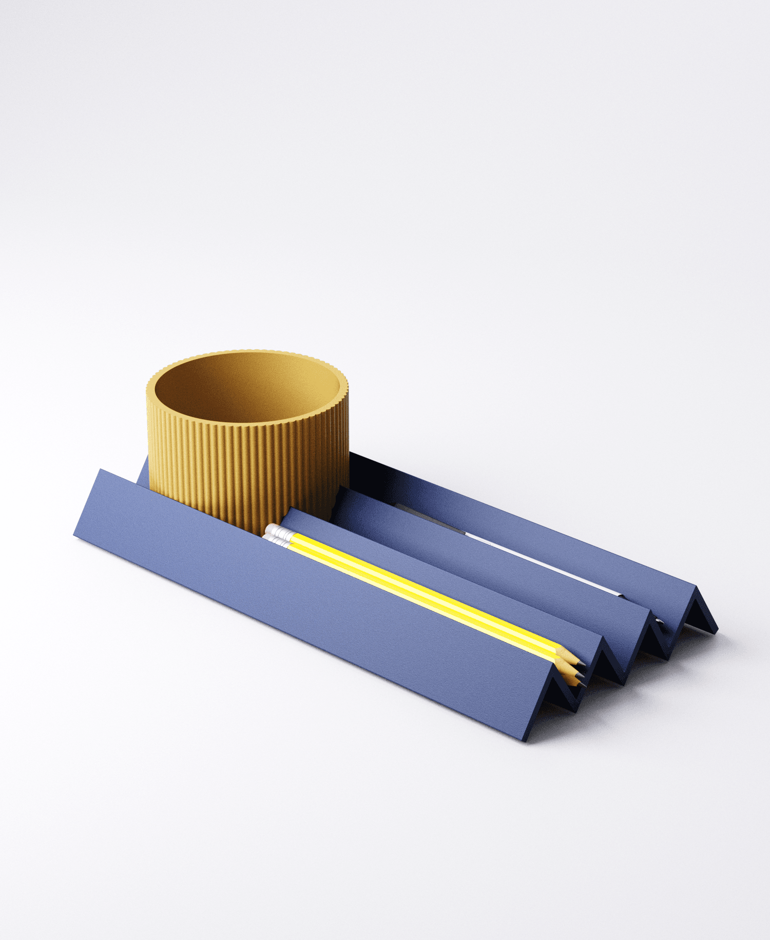 Modular Desk Organiser Type 4 3d model