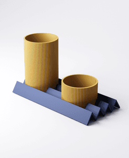 Modular Desk Organiser Type 4 3d model