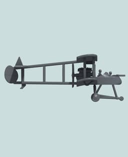 1:144 R.A.F. F.E.2d 3d model