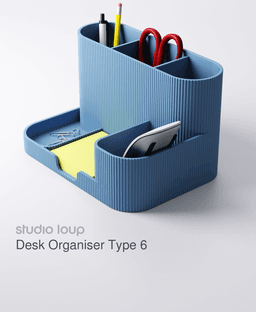 Desk Organiser Type 6 3d model