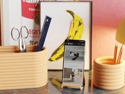 Nova Nesting Trio: Minimalist Desk Organizer Set 3d model