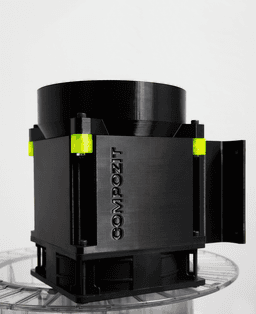 Air blowing system for 3D printer 3d model