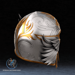 Mithril Helmet 3D Printer File STL 3d model