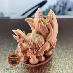 Stylized Land Shark Creature Miniature 3d model