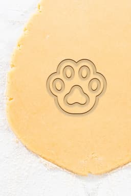 Paw Cookie Cutter, Biscuit Cutter 3d model