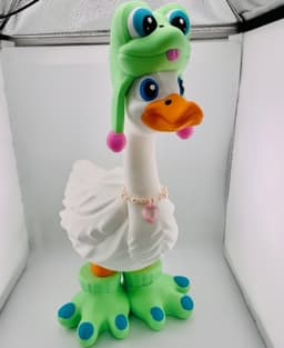 Frog Goose Gear for Porch Goose 3d model
