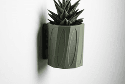 Twisted Deco Planter 3d model