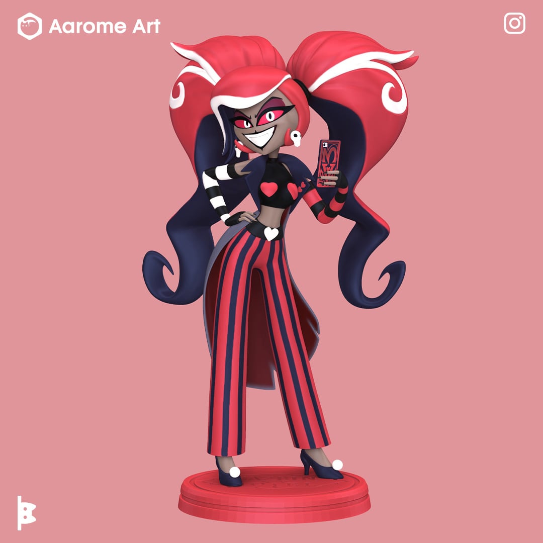 Velvette Hazbin Hotel 3d model