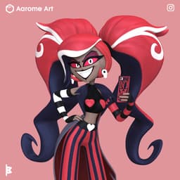 Velvette Hazbin Hotel 3d model
