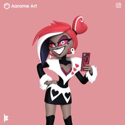 Velvette Hazbin Hotel 3d model