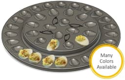 Dual-Level Deviled Quail Egg Platter – 3D Model (STL File) 3d model