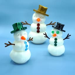 Articulated Snowman 3d model