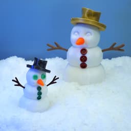 Articulated Snowman 3d model