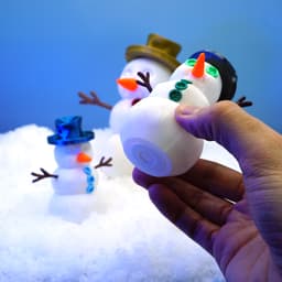 Articulated Snowman 3d model