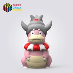 Slowking 3d model