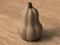 Butternut Pumpkin 3d model