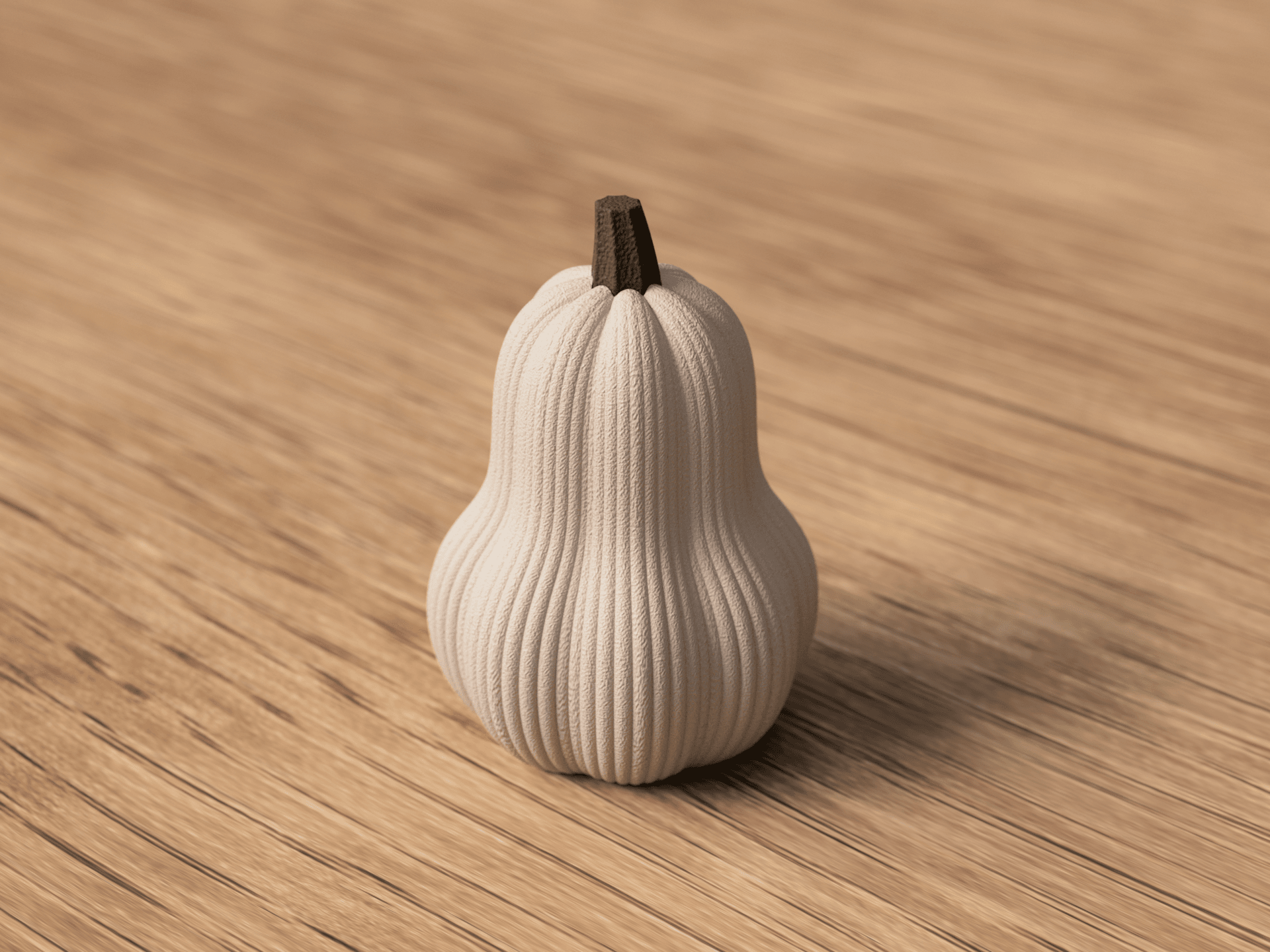 Butternut Pumpkin 3d model