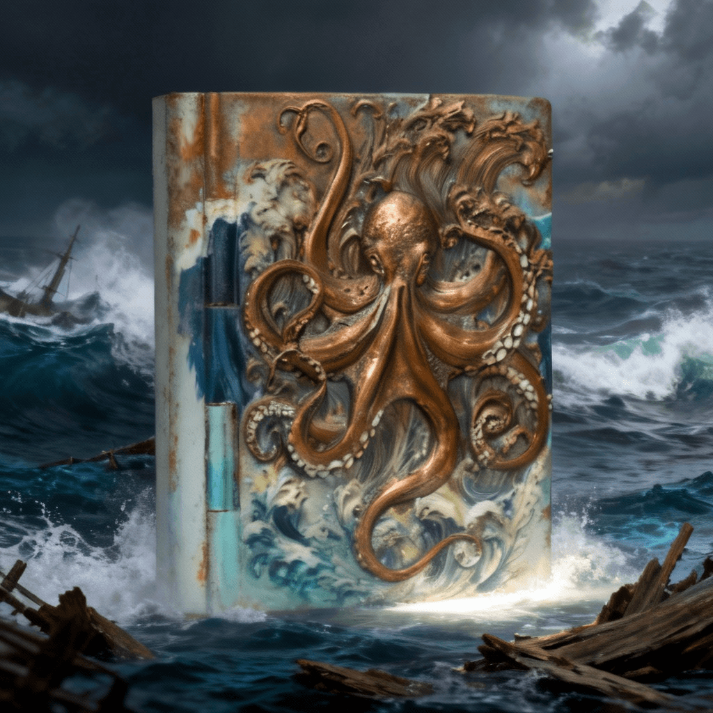 Kraken’s Wrath Book Box 3d model