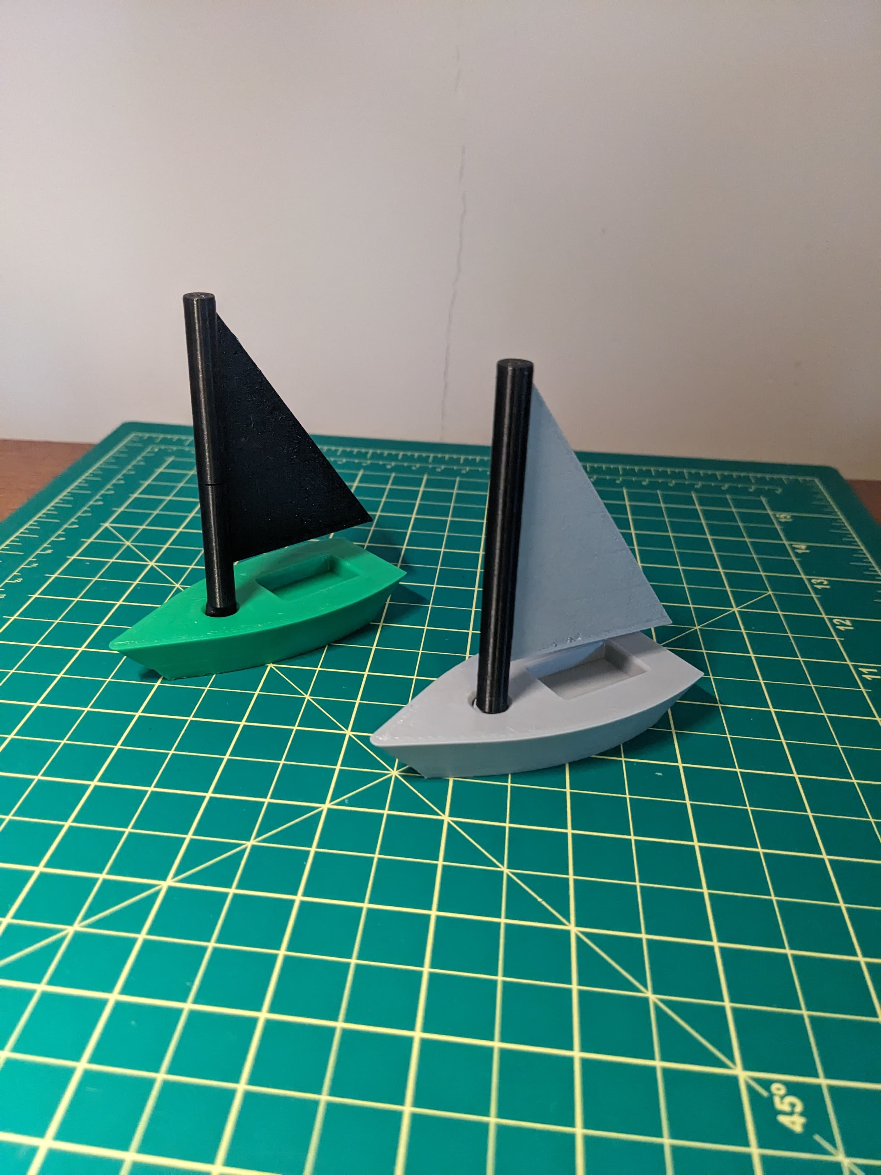 Mini Sailboat Laser 3d model