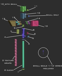 Thunder hammer 3d model