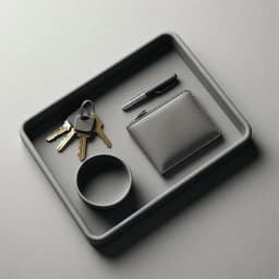 Design Key & Coin Tray 3d model