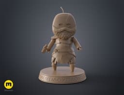 GoW_figures_joined_with_boat_3Demon.stl 3d model