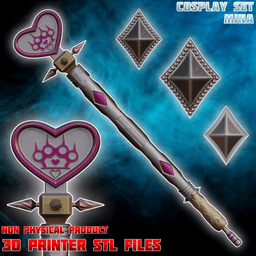 MiNA Cosplay Set Dead by Daylight 3d model