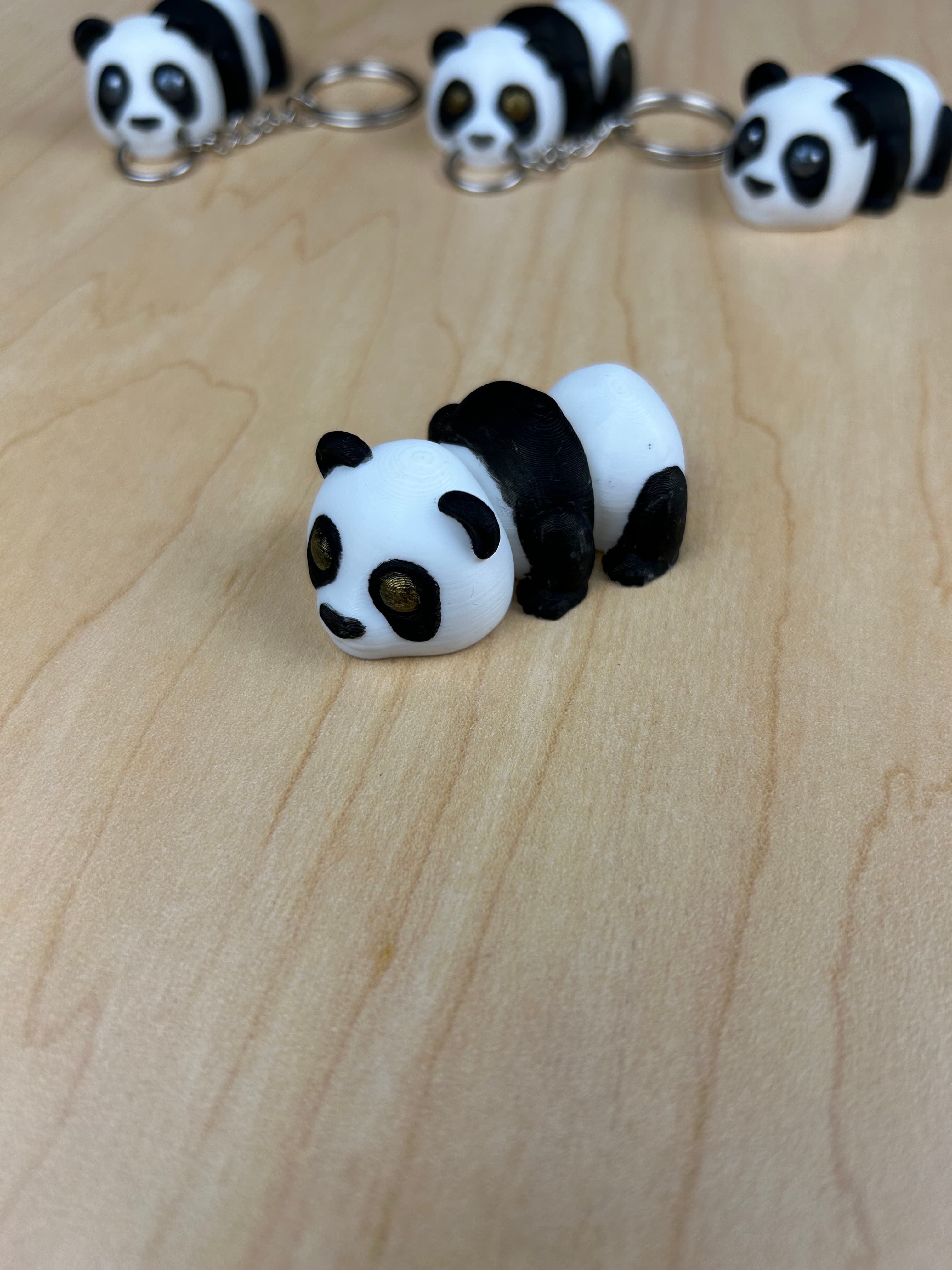 Panda Fidget Dual Joint 3d model