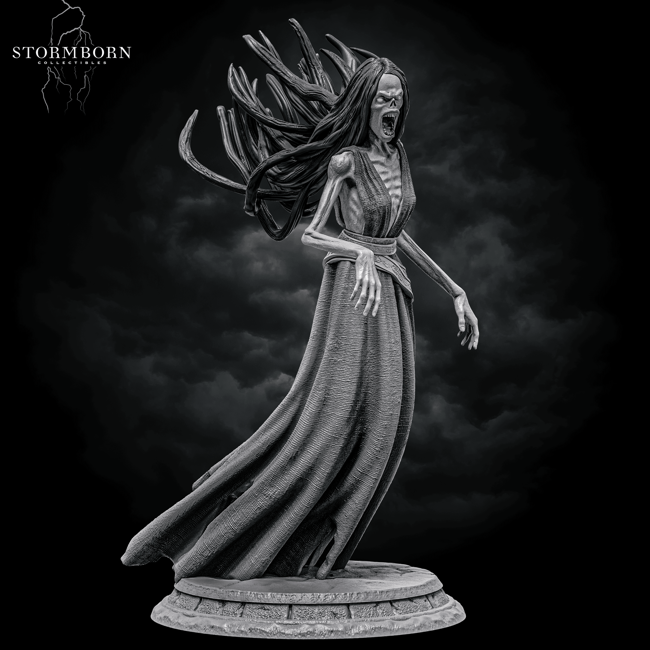 (75mm) Banshee 3d model