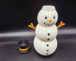 Flexi Snowman Fidget 3d model
