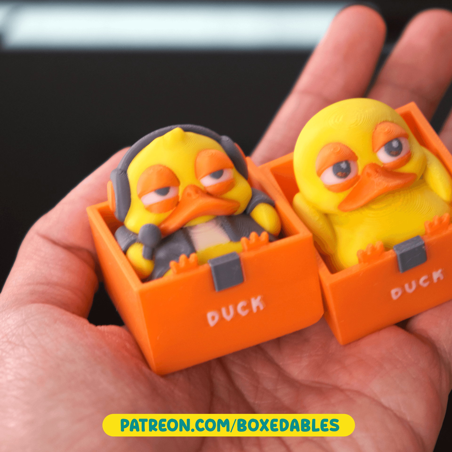Duck - Boxedables 3d model
