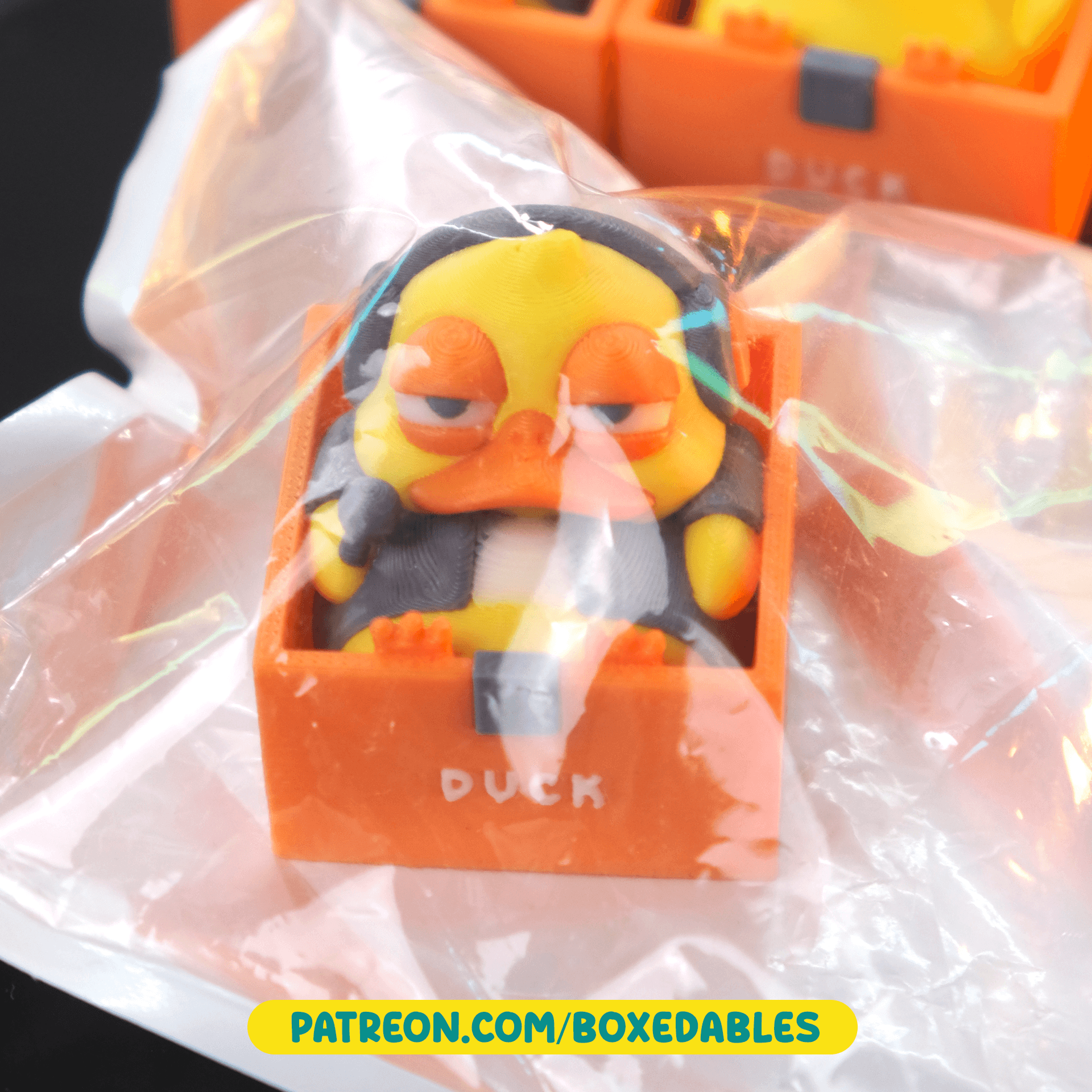Duck - Boxedables 3d model