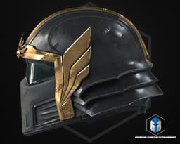 HD2 Mountain Scaled Helmet - 3D Print Files 3d model