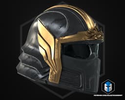 HD2 Mountain Scaled Helmet - 3D Print Files 3d model