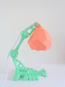 Voronoi Lamp 3d model