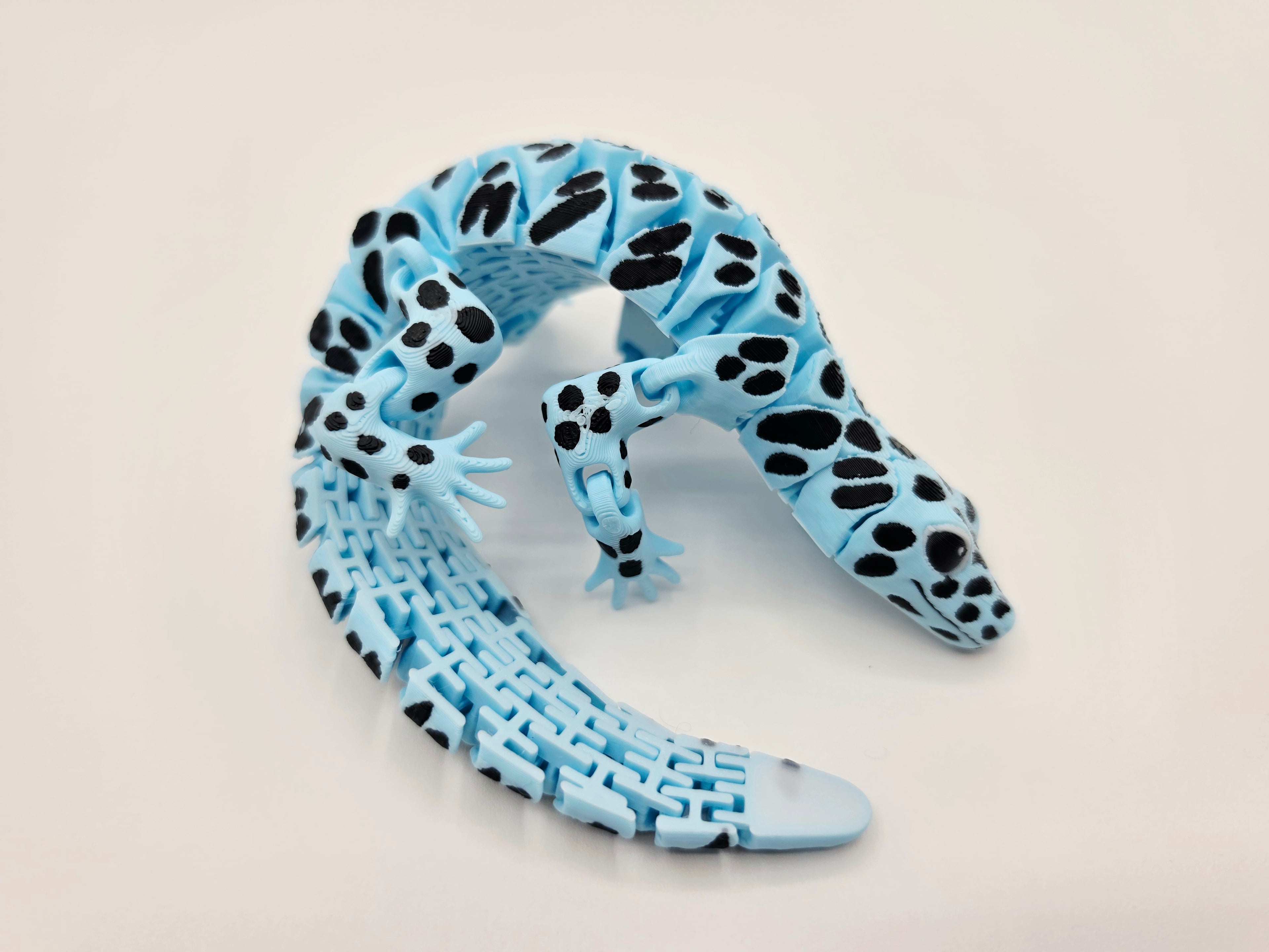 Flexi Leopard Gecko 3d model