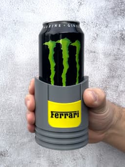 Piston Can Cooler / Koozie 3d model