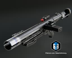 E-11D Blaster Rifle - 3D Print Files 3d model